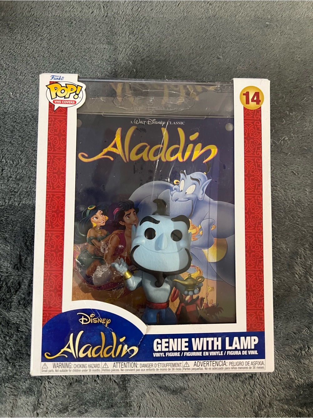Funko Pop VHS Covers Genie with Lamp